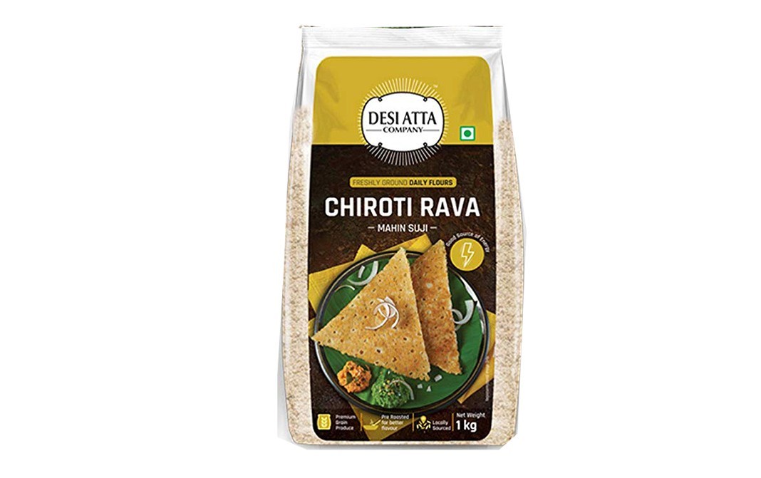 Desi Atta Chiroti Rava (Mahin Suji)    Pack  1 kilogram